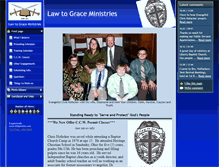 Tablet Screenshot of lawandgraceministries.org